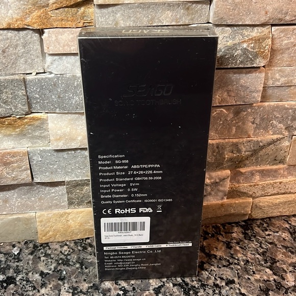 Seago sonic toothbrush NIB - Picture 4 of 7